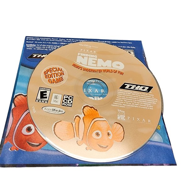Finding Nemo 2 Disc Collector Edition with CD Rom Game - DVD - Picture 5 of 8